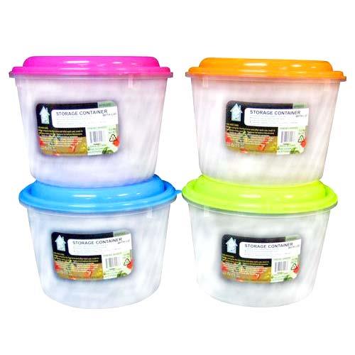 ROUND PLASTIC STORAGE CONTAINER 3 LITER, 11AP69203