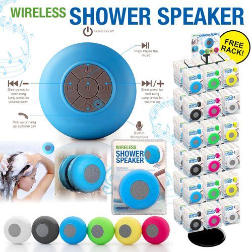 ''72pc wireless shower SPEAKER display, #2-SHOWER-DSP''