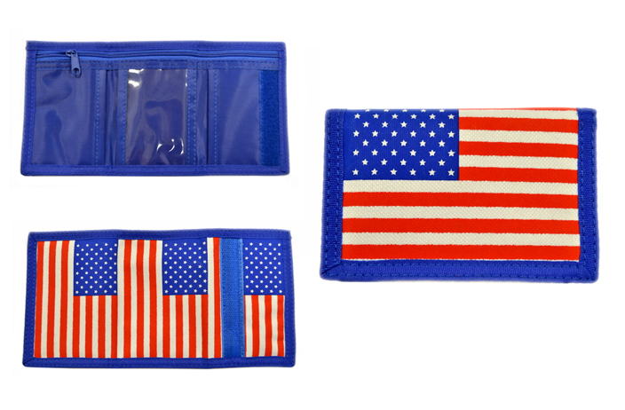 USA FLAG Nylon Wallet