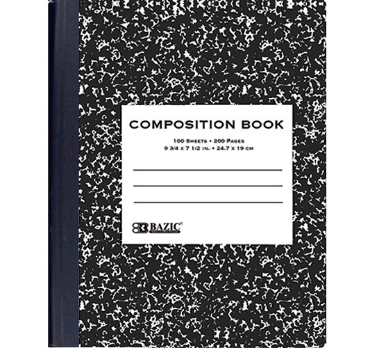 wide ruled composition notebook wide ruled composition notebook