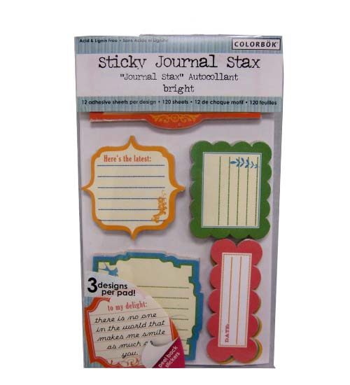 Sticky Journals Stax STICKERS #50992