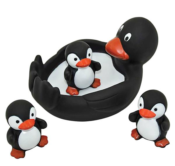 penguin bath toy slide