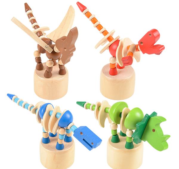 dinosaur push pop