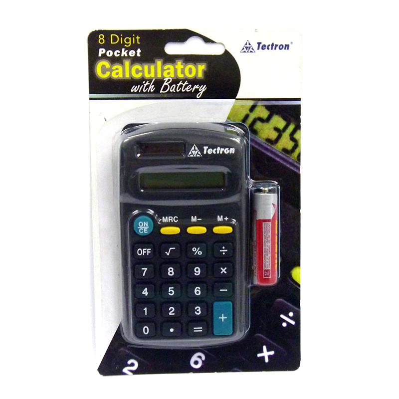 Wholesale Pocket Calculator with AA Battery Included CD402