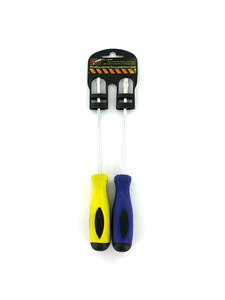 Professional Slotted & Phillips SCREWDRIVER Set