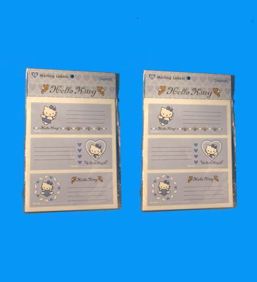 15 Mailing Labels- HELLO KITTY #DSOP-03722-24