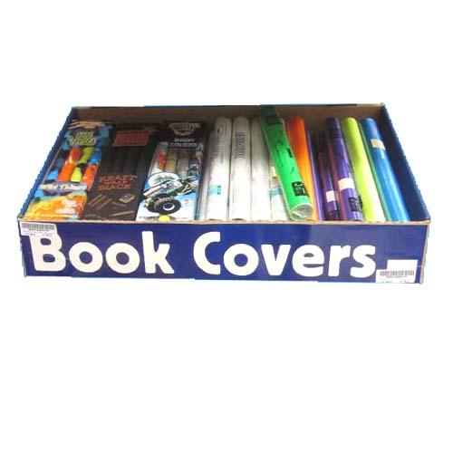 Self Adhesive BOOK Cover Variety Display #DSOV-AS003-54