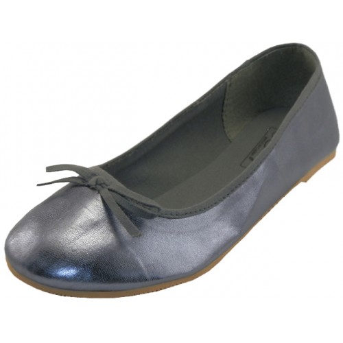 womens gray ballet flats