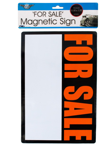 magnetic 'for sale' SIGN