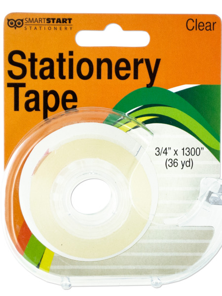 Clear Stationery TAPE in Dispenser