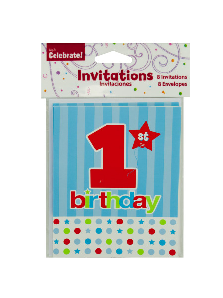 1st Birthday Invitations