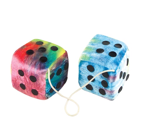 large plush dice
