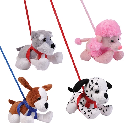 stuffed dog for training