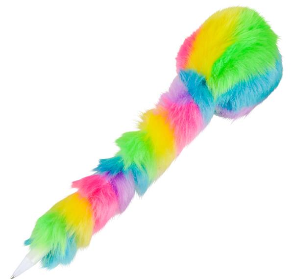 rainbow pomeranian 8 5 quot rainbow pom pom pen rainbow pomeranian 8 5 quot rainbow pom pom pen