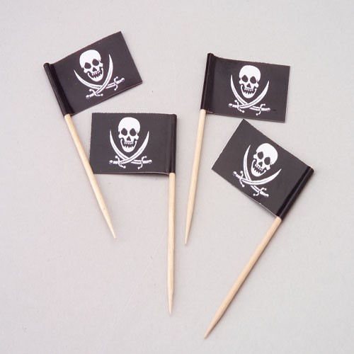 PIRATE FLAG PICKS (SOLD BY GROSS) #OD315