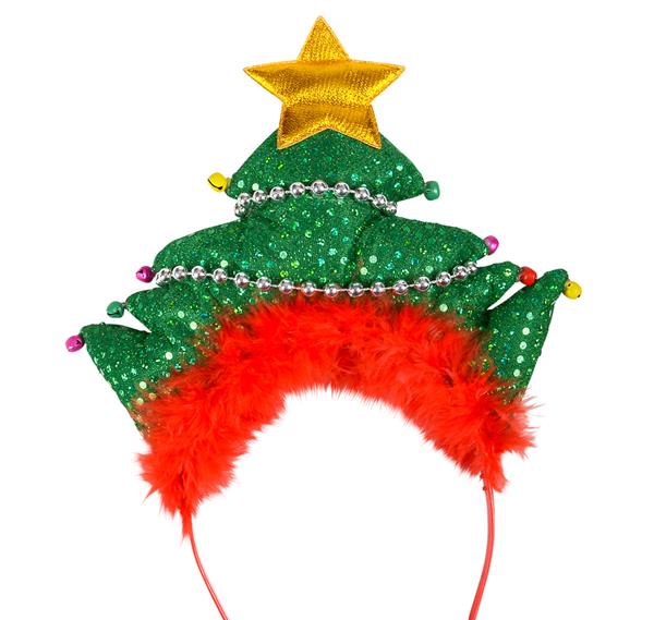 CHRISTMAS TREE HEADBAND