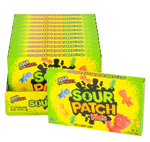 SOUR PATCH KIDS THEATER BOX CANDY 12PC/CASE